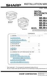 Sharp X-M200DK インストレーション・マニュアル