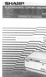 Sharp Z-50 Manuale operativo