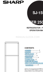 Sharp SJ-15N Manual de instrucciones