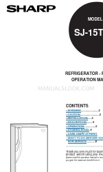 Sharp SJ-15T-H2 Manual de instrucciones