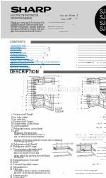 Sharp SJ-25P Operation Manual