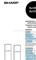 Sharp SJ-25P Manual de instrucciones