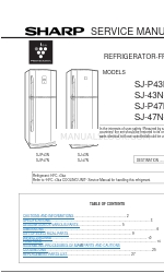 Sharp SJ-43N-BE Manual de servicio