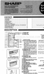 Sharp SJ-58L-B2 Operation Manual