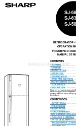 Sharp SJ-58M Betriebshandbuch