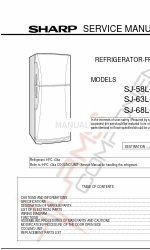 Sharp SJ-63L-A2W Servicehandleiding