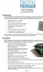 Digital Acoustics INT-IP-2GANG スタートマニュアル