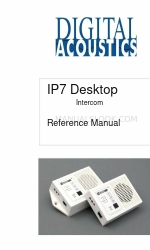 Digital Acoustics IP7 Desktop Manual de referencia