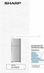 Sharp SJ-T431R Руководство по эксплуатации