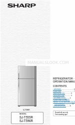 Sharp SJ-T555R Operation Manual