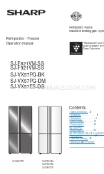 Sharp SJ-VX57ES-DS Kullanım Kılavuzu