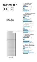 Sharp SJ-X300 Manual de operação