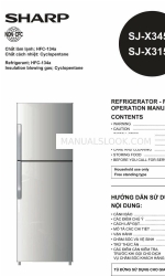 Sharp SJ-X315E Operation Manual