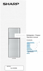 Sharp SJ-X339S Manuel d'utilisation