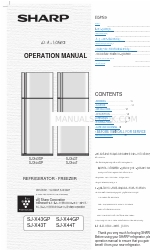 Sharp SJ-X43GP Manuale operativo