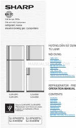 Sharp SJ-XP430PG Operation Manual