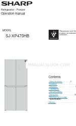 Sharp SJ-XP470HB Operation Manual