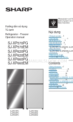 Sharp SJ-XP570EM Manuale operativo