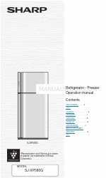 Sharp SJ-XP580G Betriebshandbuch