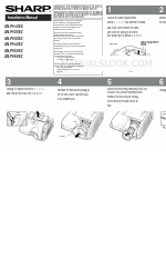 Sharp AN-PH20EZ Instrukcja instalacji