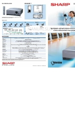 Sharp Notevision XG-C430X Especificações