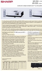 Sharp Notevision XR-55X Specifications