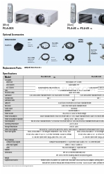 Sharp PG-A10X-S Specification