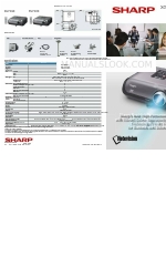 Sharp PGF310X - Notevision XGA DLP Projector Specificaties