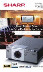 Sharp XG-P560W - WXGA DLP Projector 설치