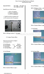 Sharp XG-V10XU - Conference Series XGA LCD Projector Manual de referência rápida