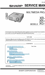 Sharp XR-41X 서비스 매뉴얼