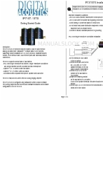 Digital Acoustics IP7-STX Manual de introducción