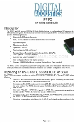 Digital Acoustics IP7-FX Manuale introduttivo