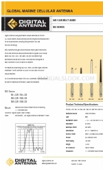 Digital Antenna 861-CB Lembar Spesifikasi