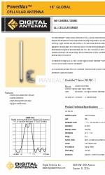 Digital Antenna PowerMax 295-PW 仕様書