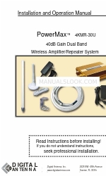 Digital Antenna PowerMax 4KMR-30U Manual de instalación y funcionamiento