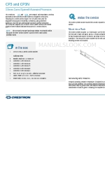 Crestron 3 Series Manual de inicio rápido