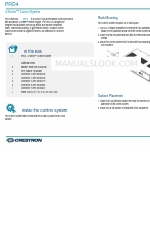 Crestron 4 Series Manual de inicio rápido