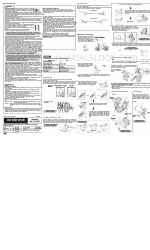 Shimano ALFINE DISC BRAKE SYSTEM - TECHNICAL Instrukcje serwisowe