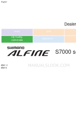 Shimano Alfine S7000 Series Manuale del rivenditore