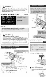 Shimano Bell Crank III Service Instructions