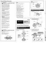 Shimano CB-E110 Dienstanweisungen