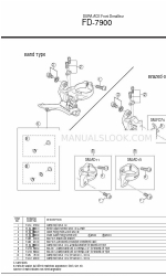 Shimano DURA-ACE FD-7900 Petunjuk Layanan Teknis