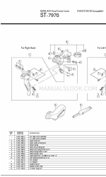 Shimano DURA-ACE ST-7970 Manual