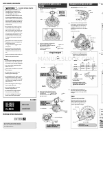 Shimano GY-DV5001 Service Instructions