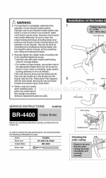 Shimano TIAGRA BR-4400 Service-instructies