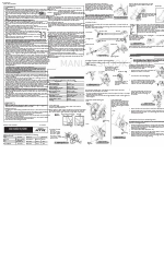 Shimano XTR Service Instructions Manual