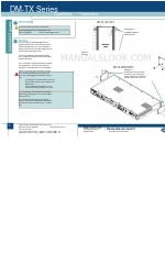 Crestron DigitalMedia DM-TX Series Quick Start Manual