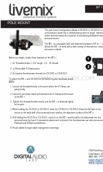 Digital Audio Labs Livemix MT-1 Manual do utilizador