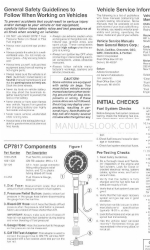 Actron CP7817 Manuale rapido